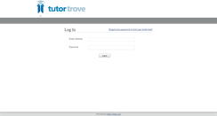 Desktop Screenshot of member.tutortrove.com