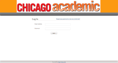 Desktop Screenshot of chicagoacademic.tutortrove.com